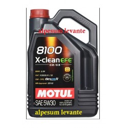 Aceite Motul 8100 X-Clean EFE C2/C3 5w30