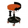 BANQUETA NIVELABLE ROJA NEUMATICA